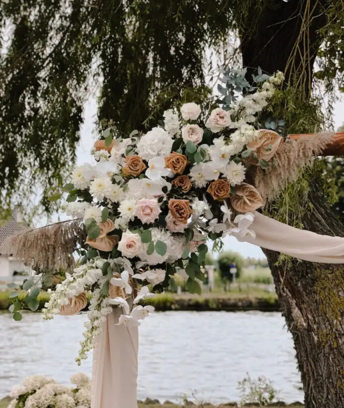 Bloemen prieel